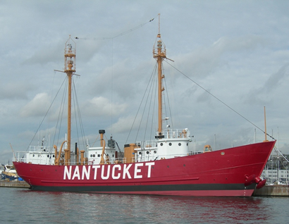 The Nantucket Lightship Collision with the RMS Olympic in Massachusetts